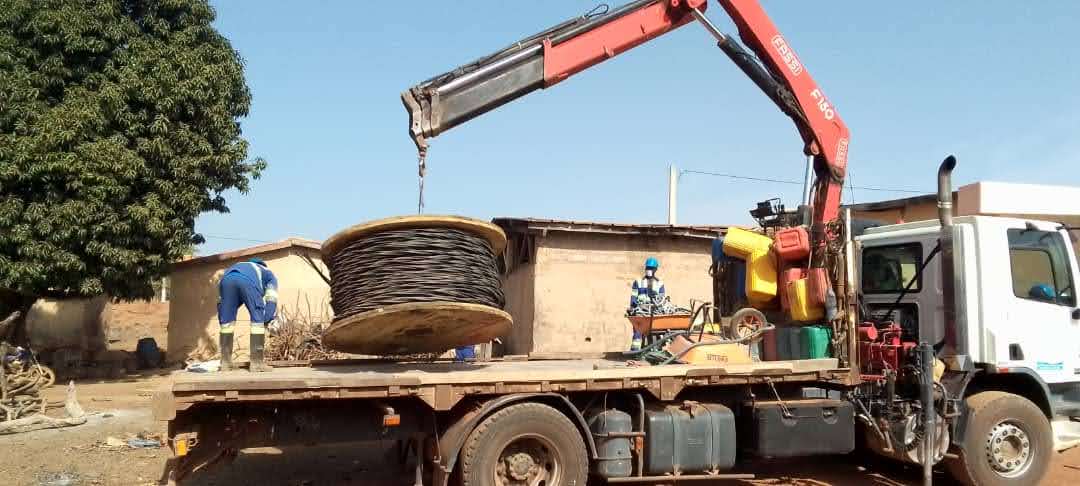 Chantier réseau électrique