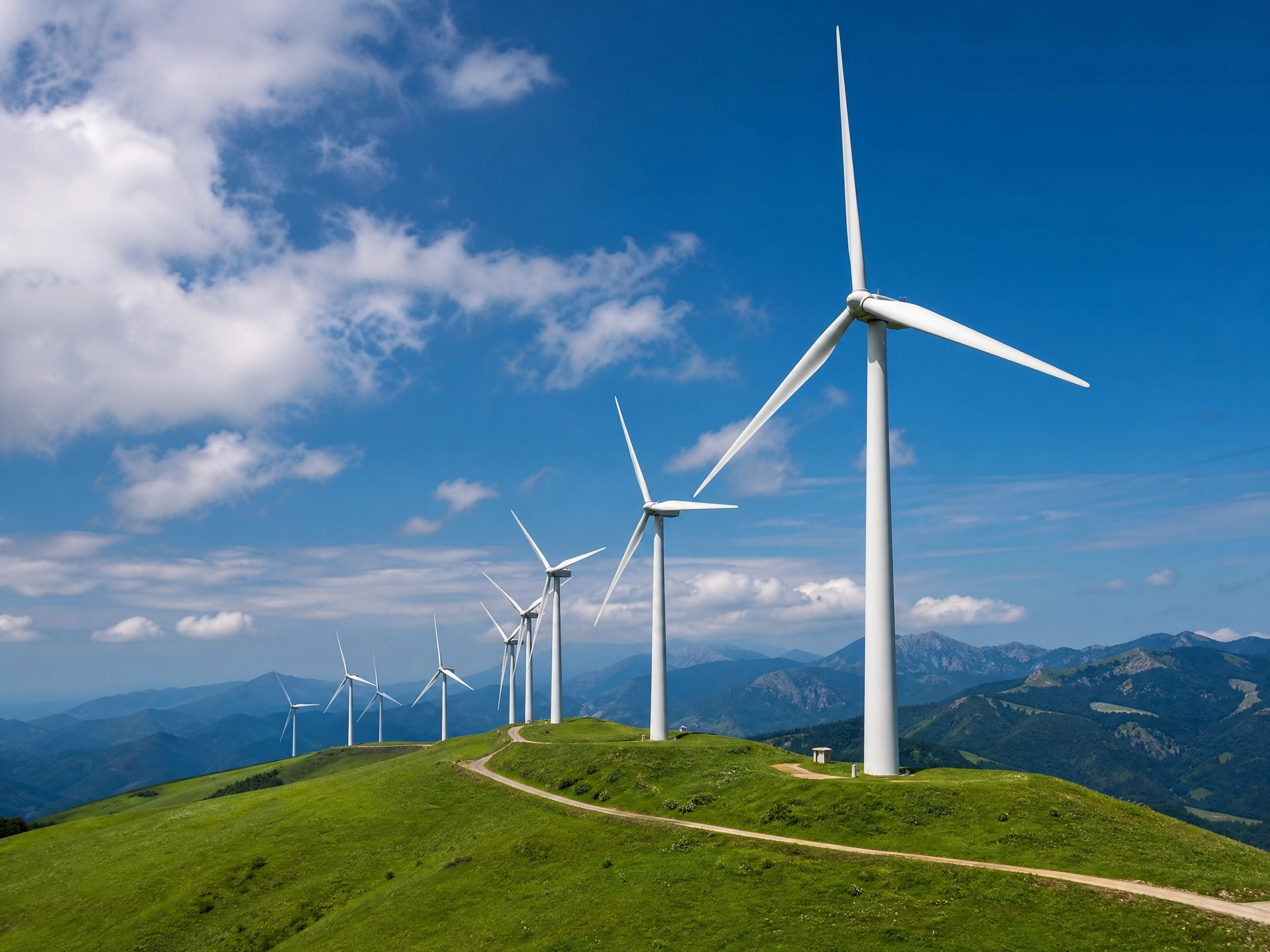 Éoliennes modernes